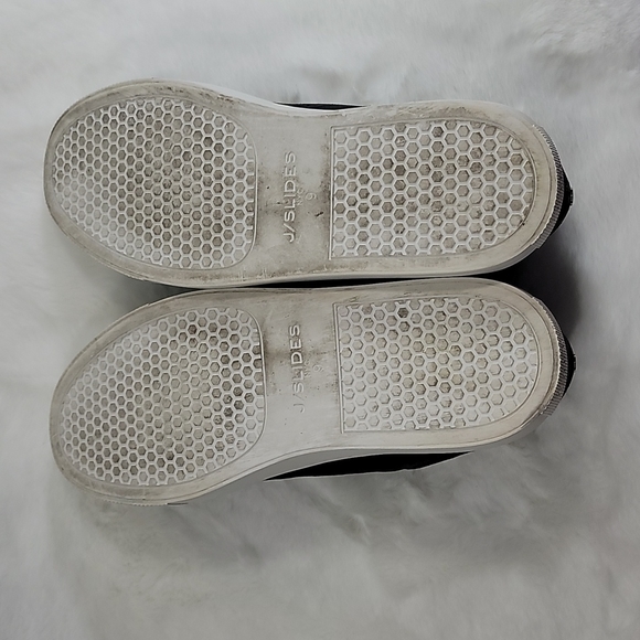 J/Slides Luv Leopard-print Suede Sneakers In Grey Leopard - Picture 6 of 7